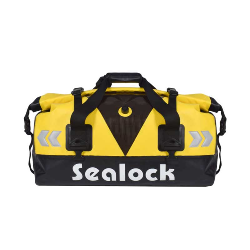 Мотоциклге арналған құрғақ сөмке 55L & 68L – Ылғалды-құрғақ бөлгіші бар су өткізбейтін дюфель